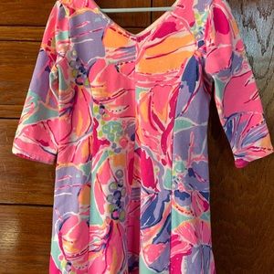 Girls Lilly Pulitzer Dress Size M (6-7) Excellent Condition